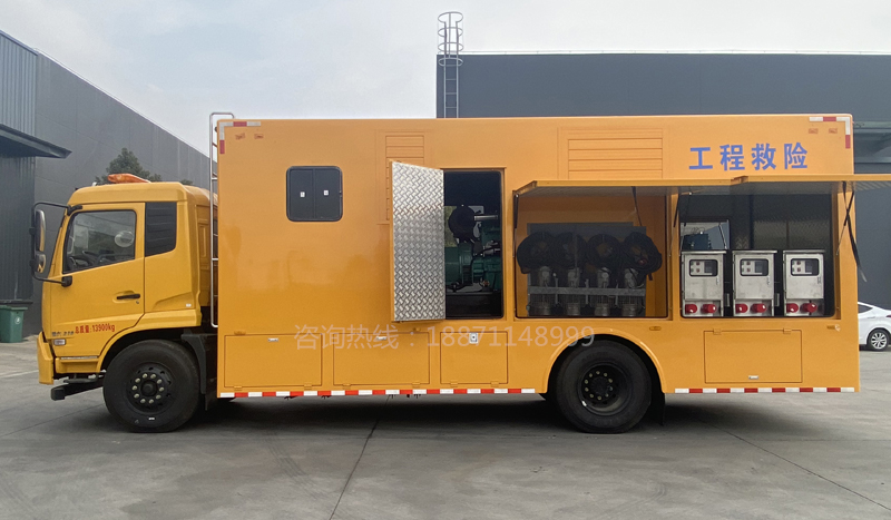 東風(fēng)天錦大流量排水搶險車【3000-4000m3/h】 東風(fēng)天錦大流量排水搶險車【3000-4000m3/h】