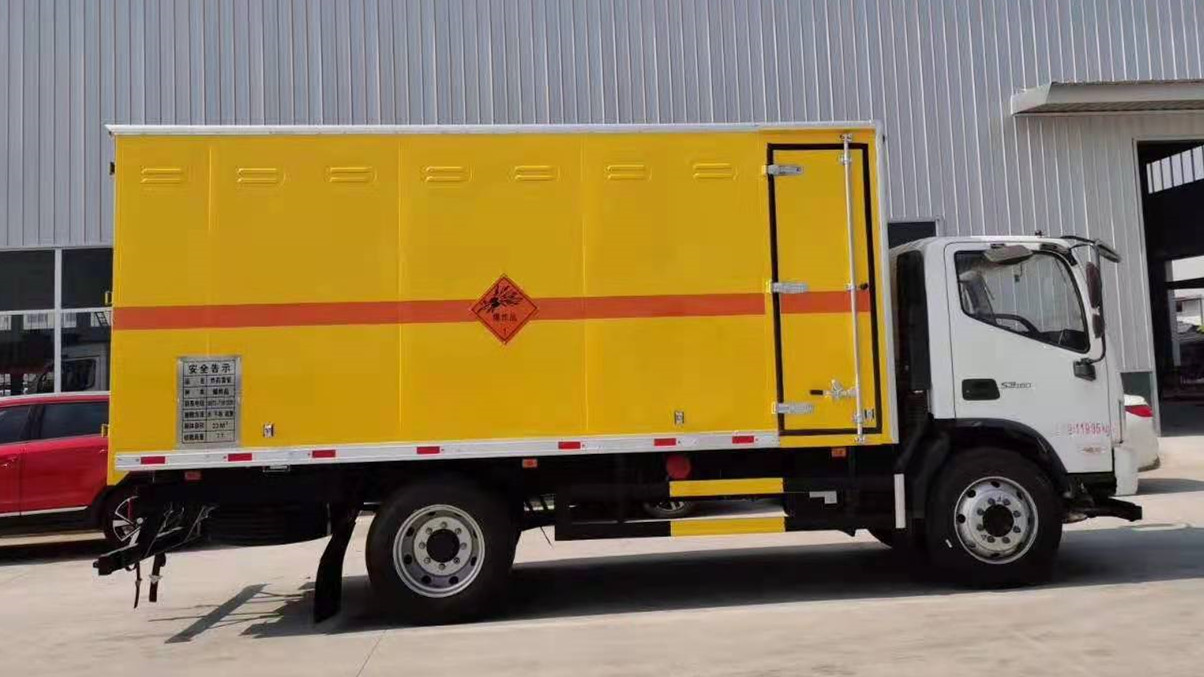 福田歐馬可5.15米爆破器材運(yùn)輸車(chē) 福田歐馬可5.15米爆破器材運(yùn)輸車(chē)