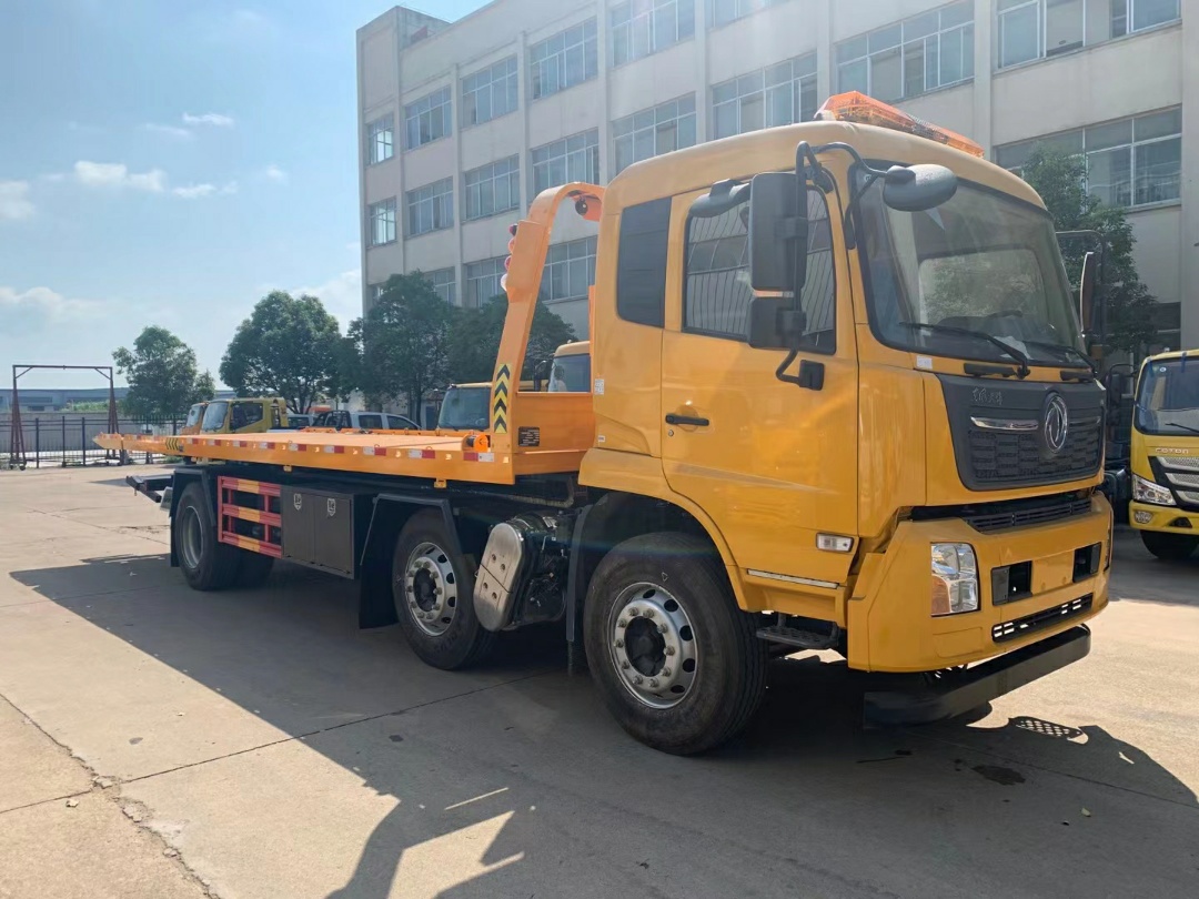 東風天錦小三軸清障車