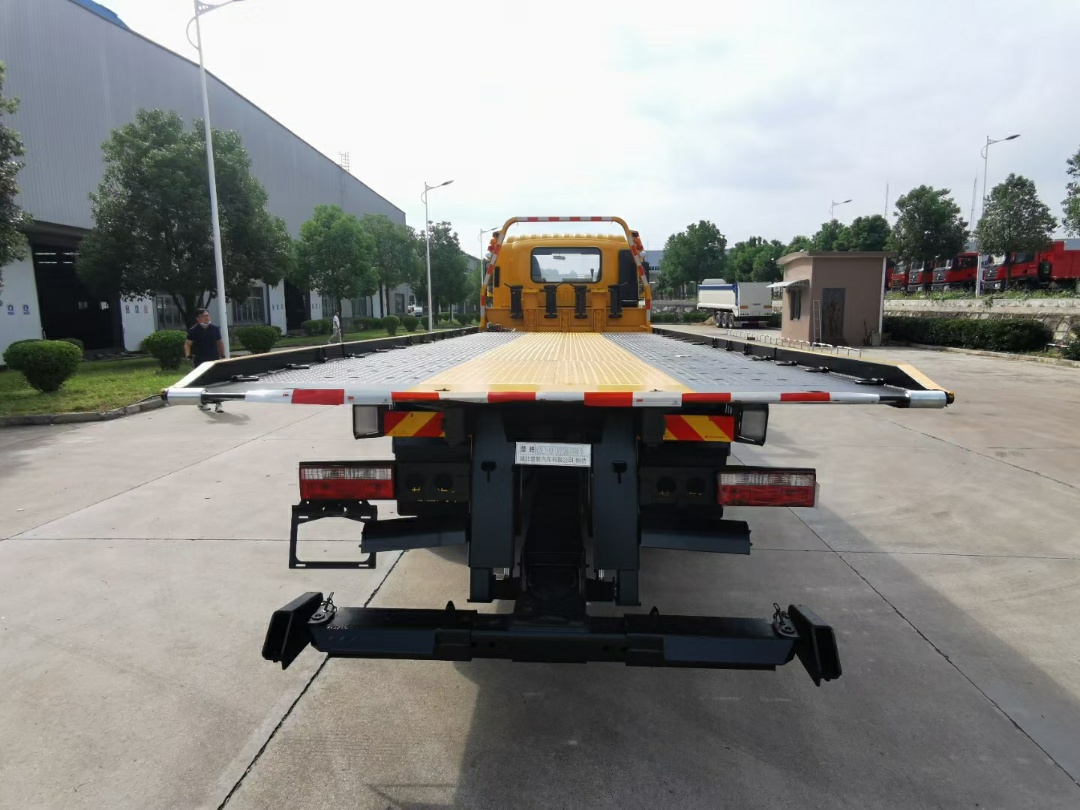 江淮國六高端一拖二大黃牌清障車 江淮國六高端一拖二大黃牌清障車